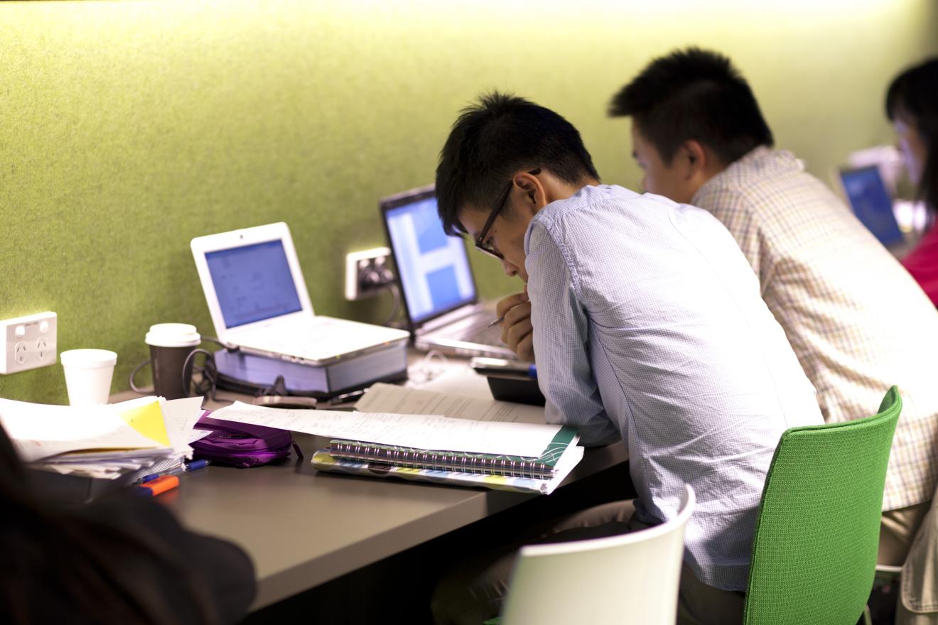 independent study in Building 5