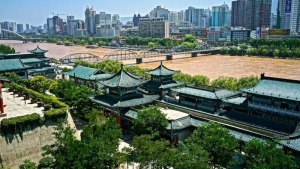 800x450 Lanzhou in Gansu province in Northwest China
