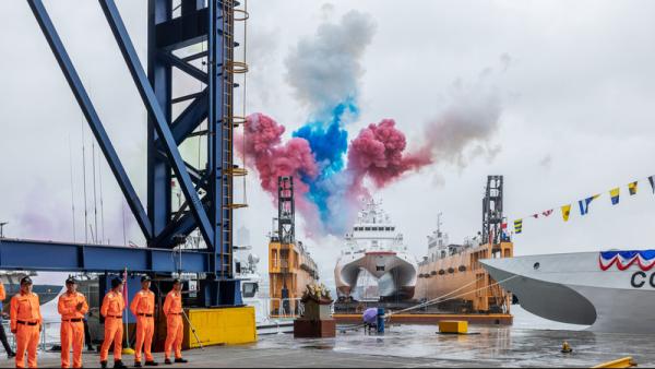 800x450 The Yong Kang CG610 - a new Anping-class missile corvette in Taiwan’s Coast Guard