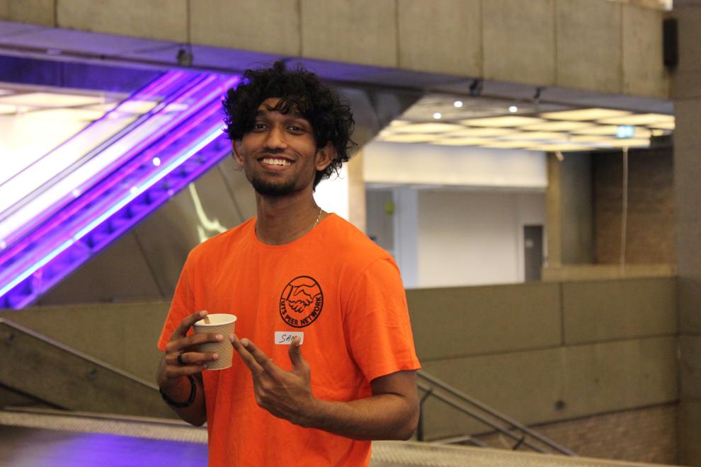 Peer Networker smiling