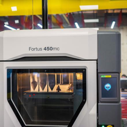 Image of the Stratasys 450mc FDM printer