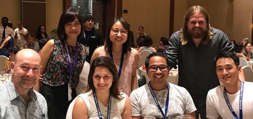 Nasim Shah Mohammadi with C3 colleagues