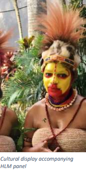 A representative at the high level meeting 2018