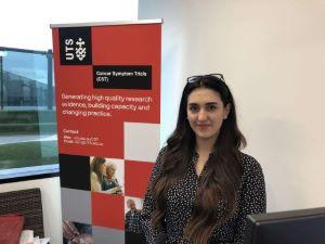 Melanie Mora at the Immunotherapy Concept Development Workshop in Melbourne