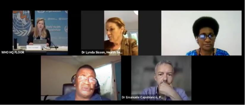 Zoom meeting screengrab