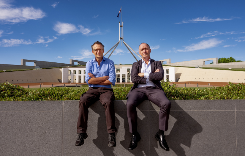 Ray Kelly with Dr Michael Mosley