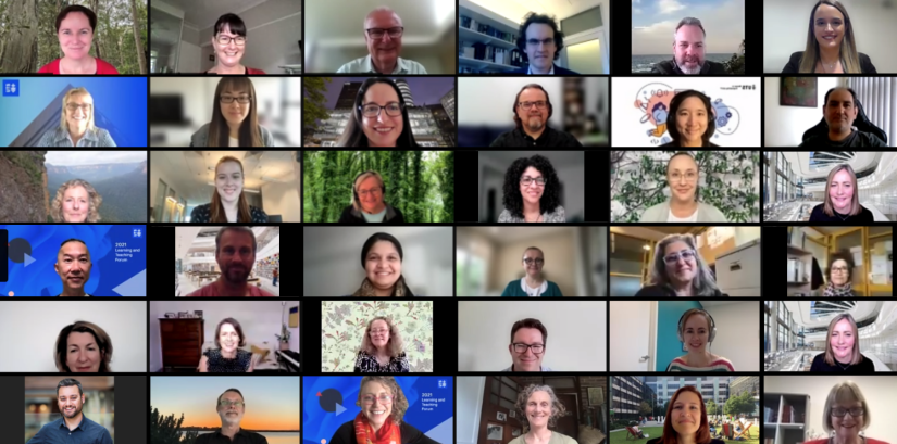 Photo of 2021 teaching and learning award winners