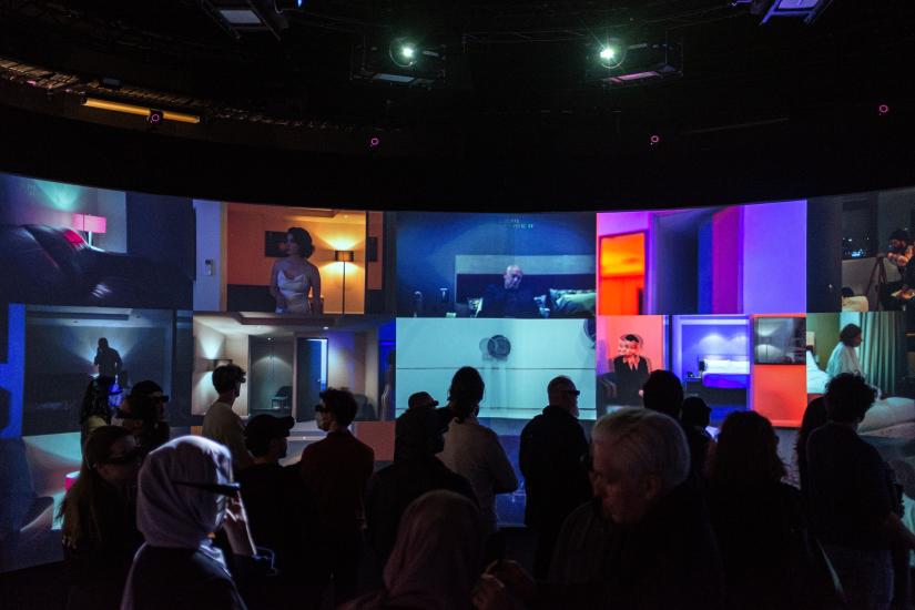 people in data arena