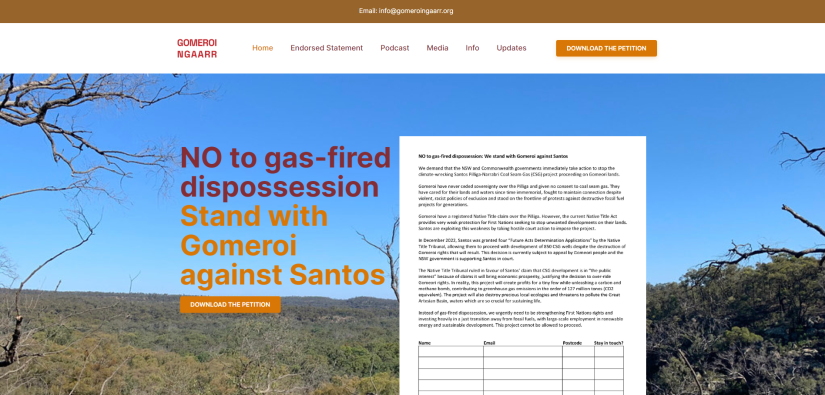 Gomeroi Website