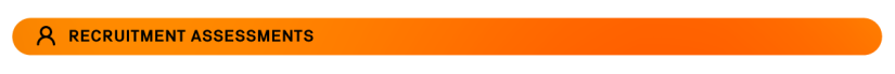 Recruitment assessments banner