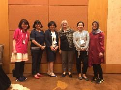 Colleagues from the Global Network WHO Collaborating Centres Meeting, held in conjunction with the ICN Congress.