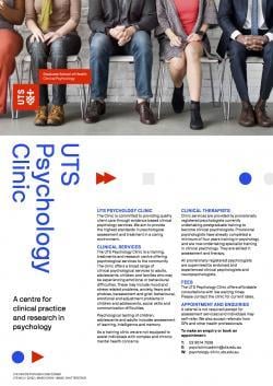 UTS Psychology Clinic Flyer