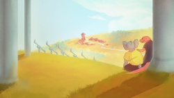 Image showing Lizzy the lizard overviewing renewable energy