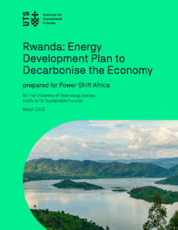 Report cover for OECM Rwanda results.