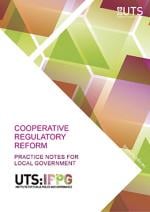 Practice note for cooperative regulatory reform in local government title page