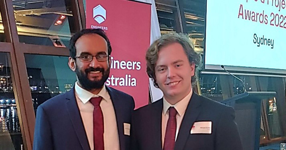 UTS Civil Engineering students recognised by peak bodies University