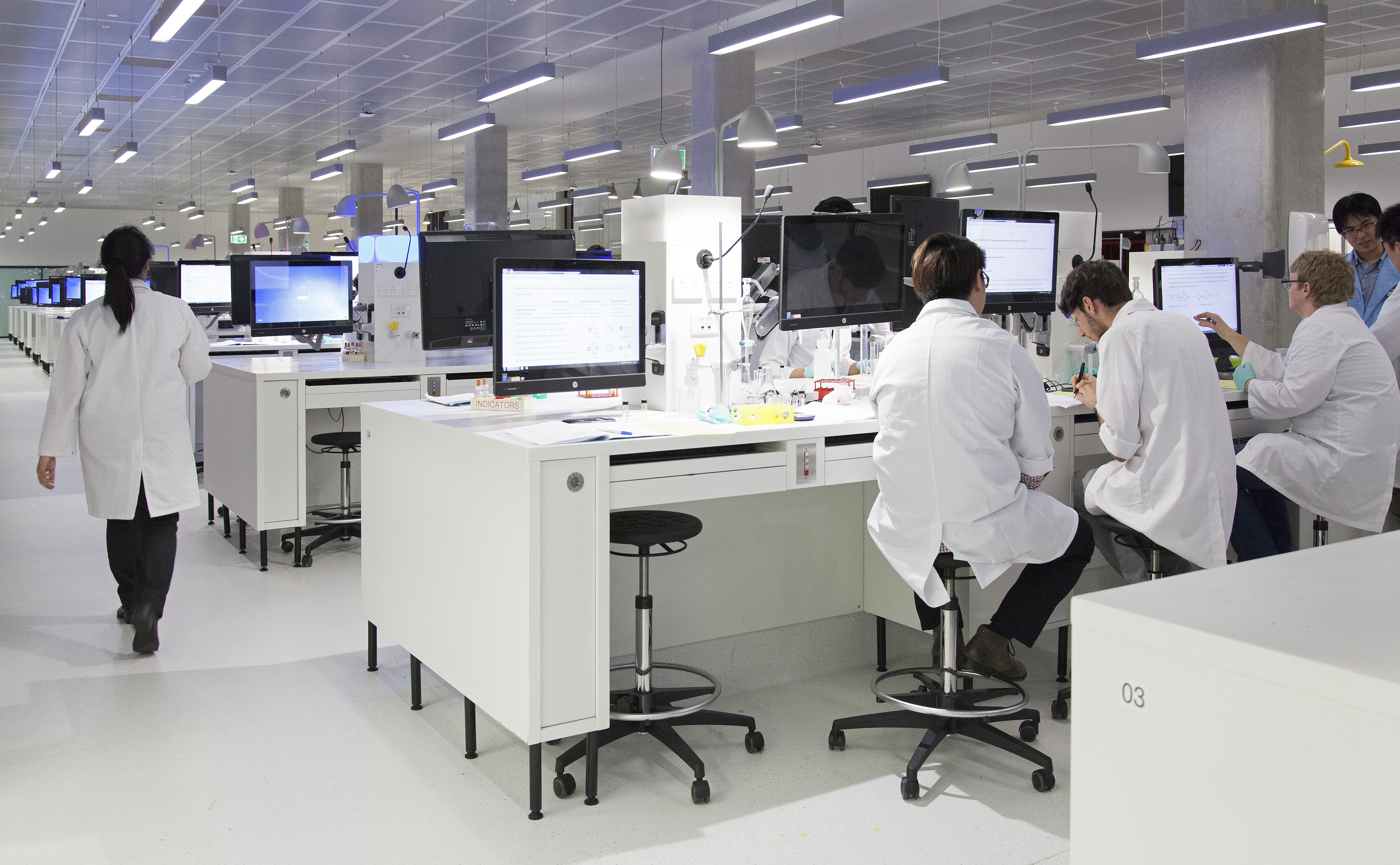 laboratory for research in chemistry