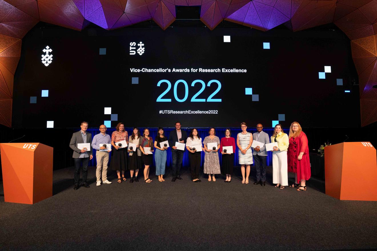 2022 UTS Research Awards winners