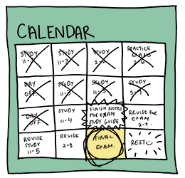Study planners and calendars