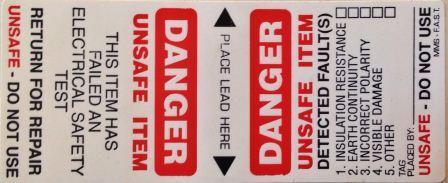Electrical Danger Tag