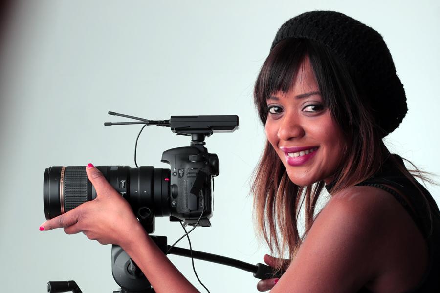 Ignite candidate, videographer and businesswoman Isha Kamara. Picture by Karl Schwerdtfeger.