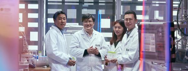 Research centre team in the lab