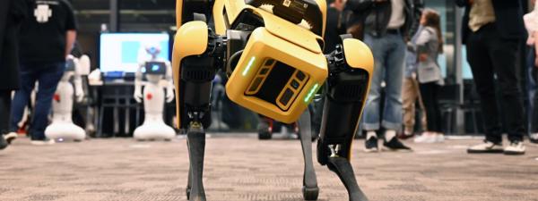 Boston Dynamics robot dog at the 2022 UTS Tech Festival