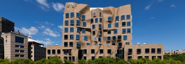 UTS Business School Dr Chau Chak Wing building designed by Frank Gehry 