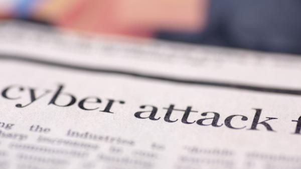 Cyber attack written newspaper