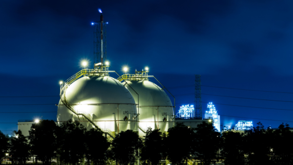 LPG gas industrial storage sphere tanks