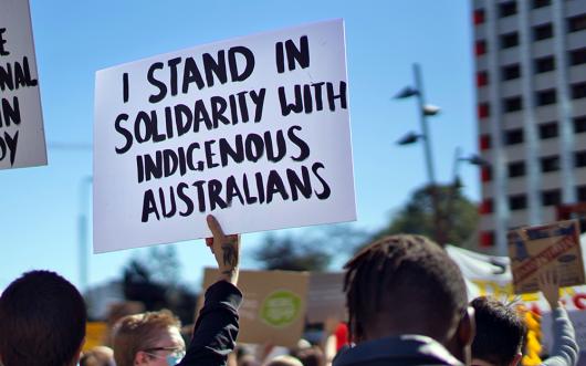 Brisbane anti-racism protest - 6 June 2020 - picture by Andrew Mercer