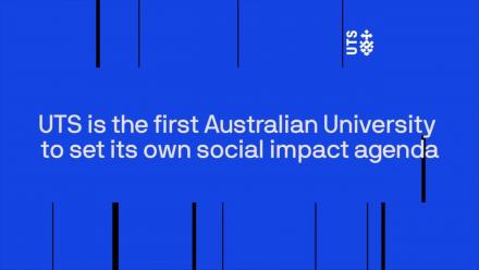 UTS social impact agenda slide