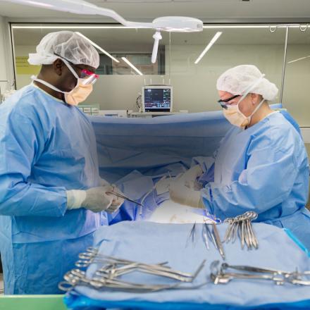 UTS nursing simulation of an operating theatre