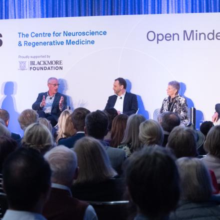 The panel at Open Minded: Embracing new perspectives in Alzheimer's disease