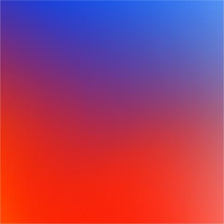 Red and blue colour infused background