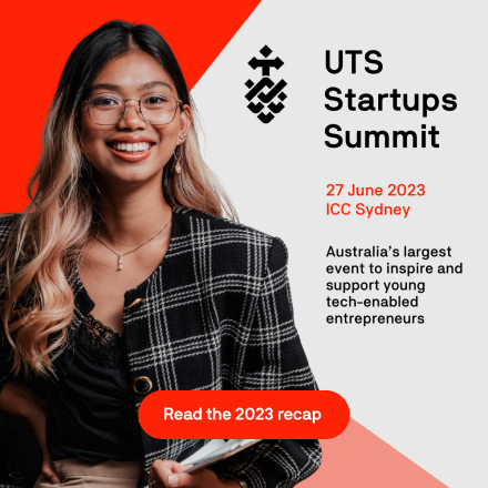 UTS Startup Summit web tile 2023