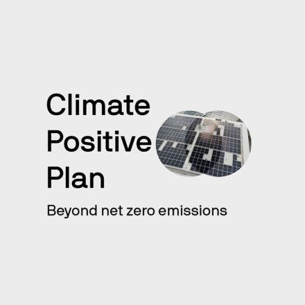 Climate positive plan