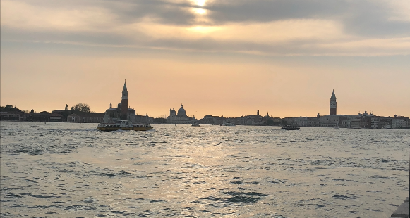 Photo of Venice at sunset