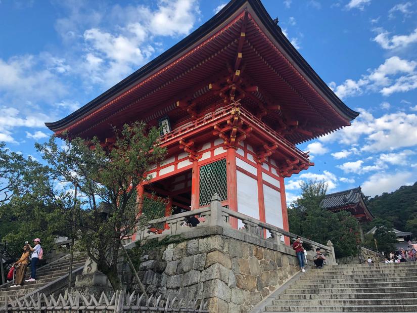 FASS ICS Japan study tour a Japanese temple building