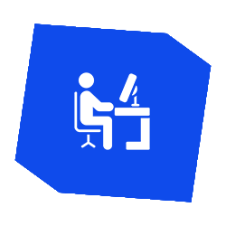 Icon - Person at workstation
