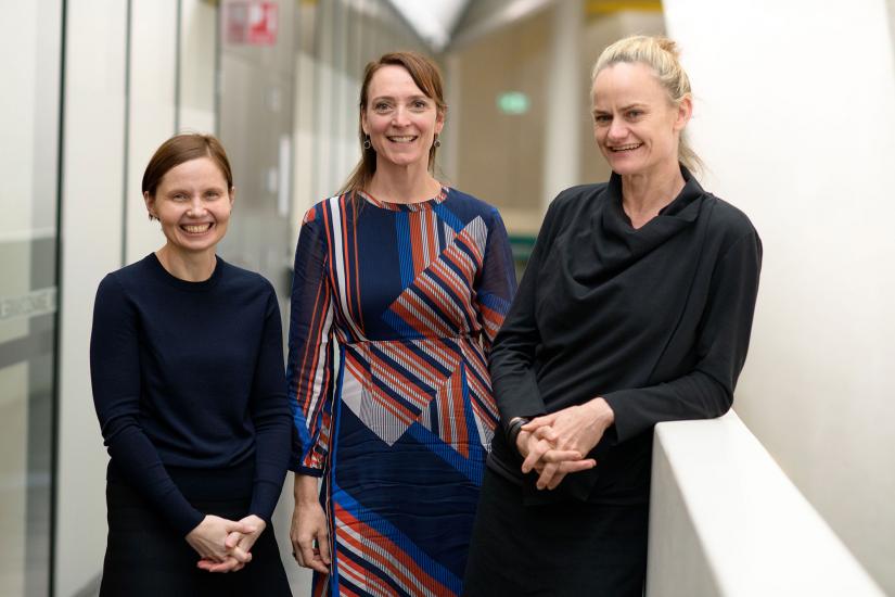 UTS Adrift researchers (left to right), Dr Jacquie Lorber Kasunic, Prof. Martina Doblin and Prof. Kate Sweetapple. 