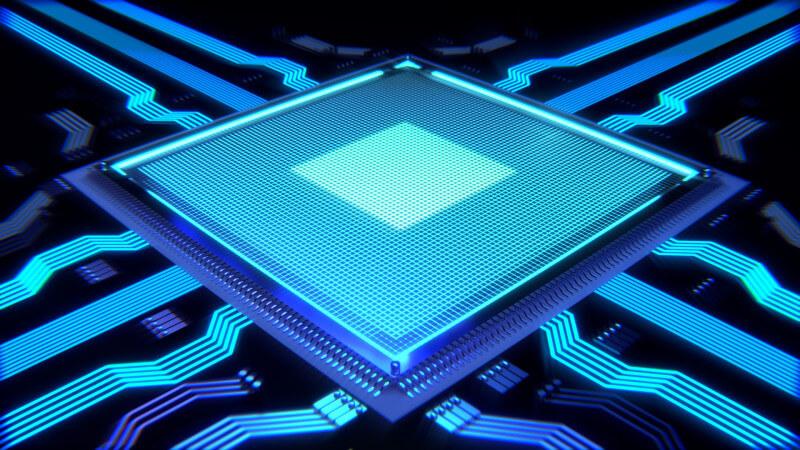 Blue semiconductor 