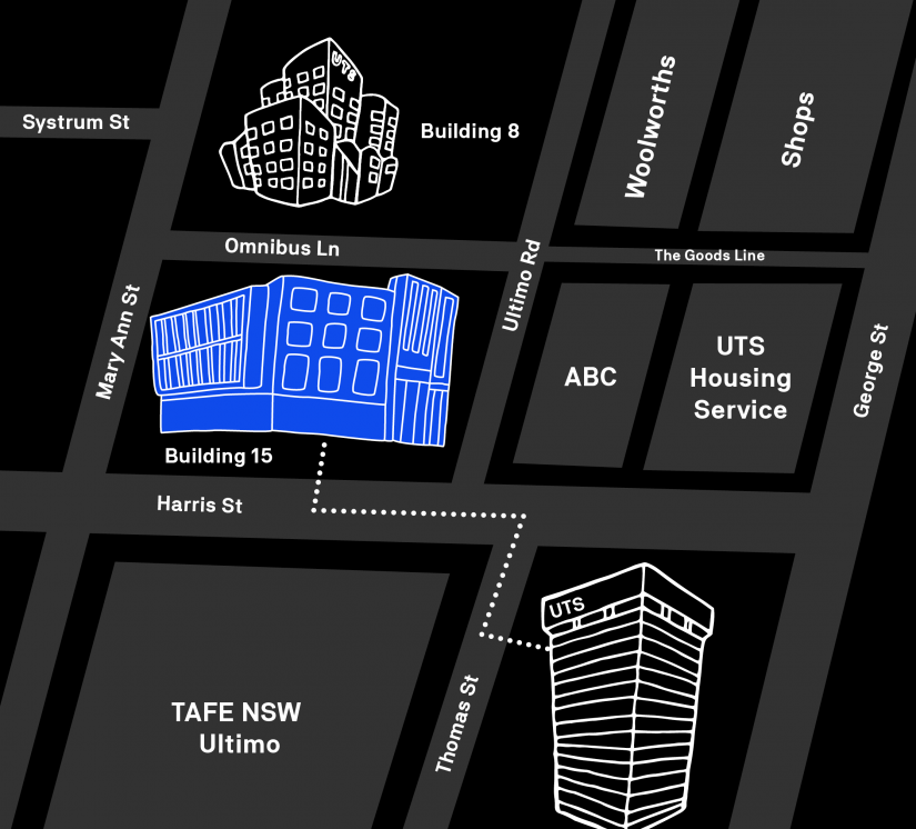UTS Building 15 Map