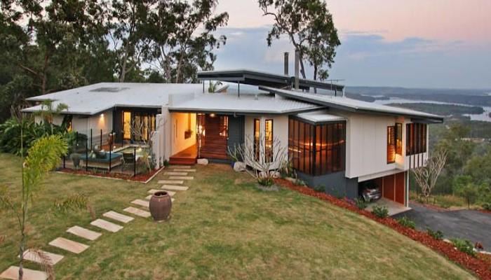 A house in Australia that has been designed to be eco-friendly