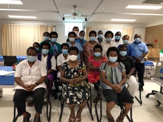 EmOC participants at ANGAU Hospital
