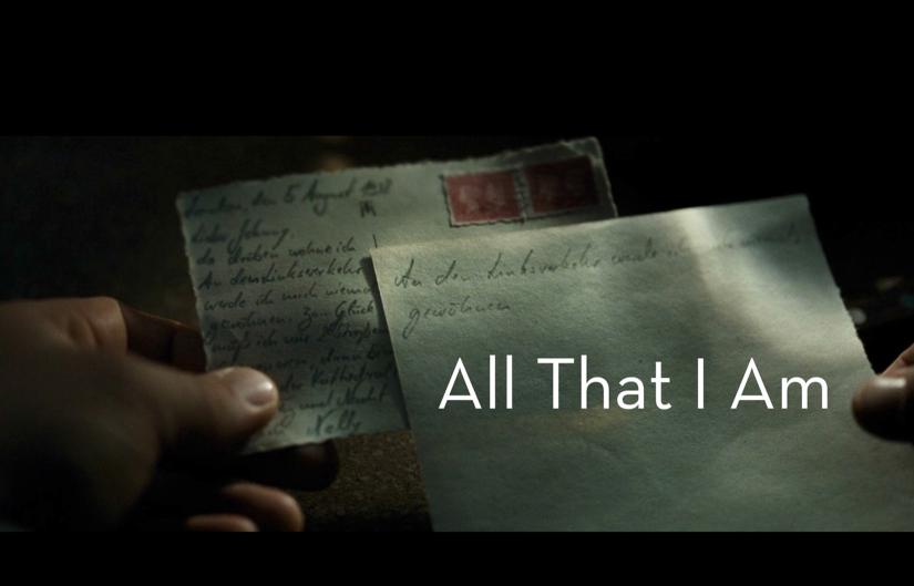 A still frame form the film adaptation of All That I Am