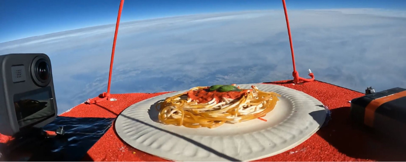 Spaghetti in space