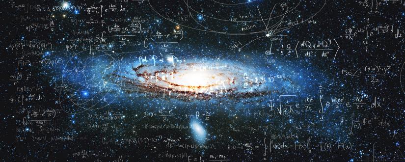Galaxy with equations