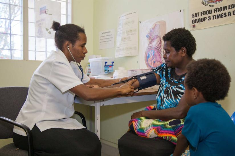 Susa Mama health clinic, Port Moresby General Hospital, PNG