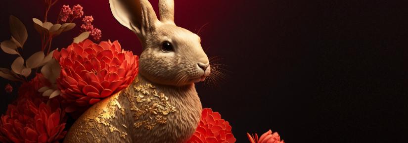 Year of the Rabbit. Image: Adobe Stock